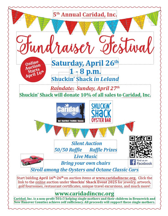 Fundraiser Flyer 2025